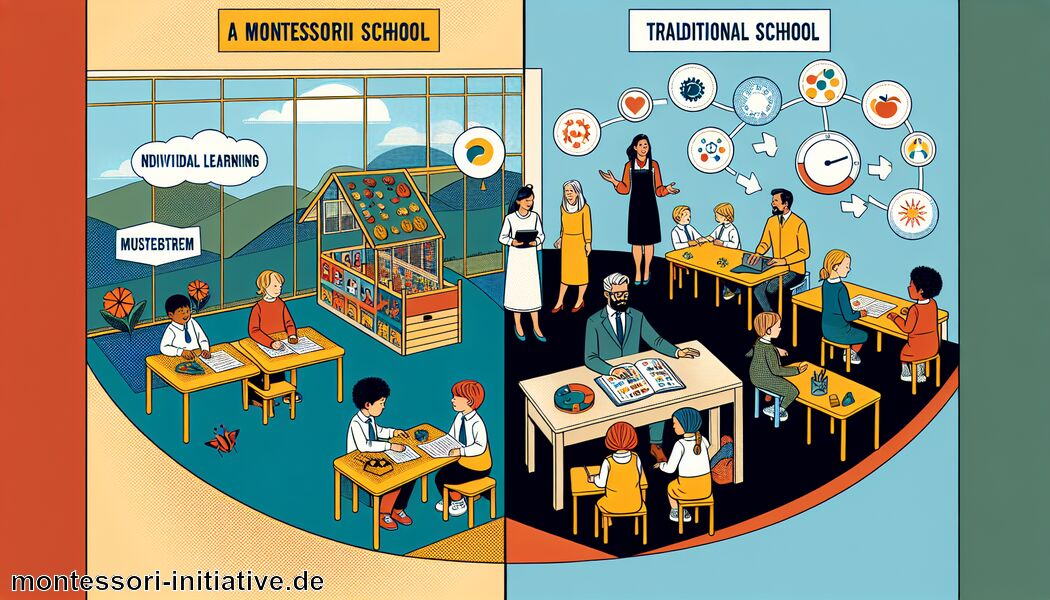 Individuelle Unterstützung für Kinder anbieten   - Wie wird der Übergang von Montessori-Schulen zu traditionellen Schulen gestaltet?